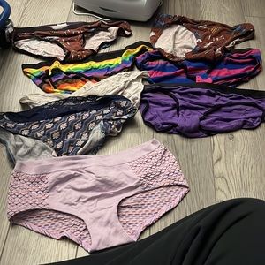 Meundies panty lot + VS panties